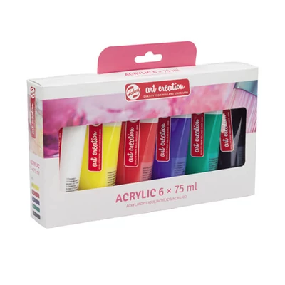 Talens Art Creation set akrilnih boja - 6x75 ml