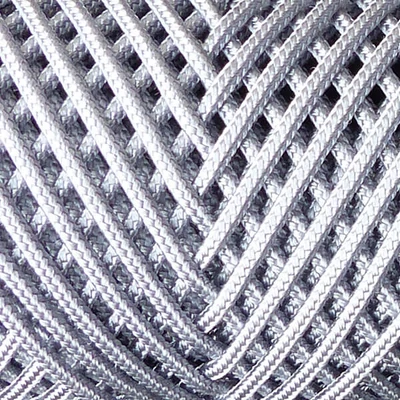 Microcord u metrima, 1,7 mm - srebrni metalik