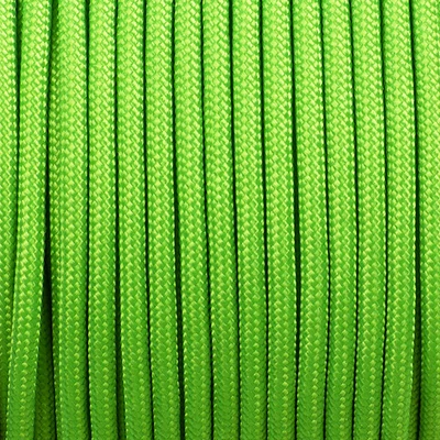Paracord 350, u metrima, 3 mm, sintetika - fluor zelena