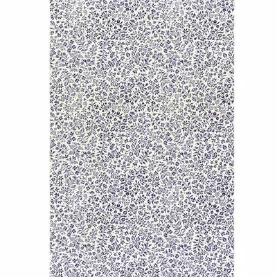 Tassotti decoupage papir - mali cvjetni tepih plave boje