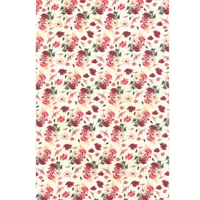 Tassotti decoupage papir - crveno cvijeće
