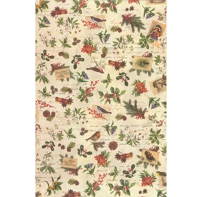 Tassotti decoupage papir - Božićno cvijeće