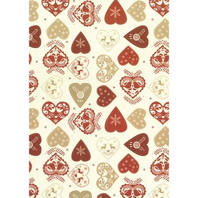 Tassotti decoupage papir - srca