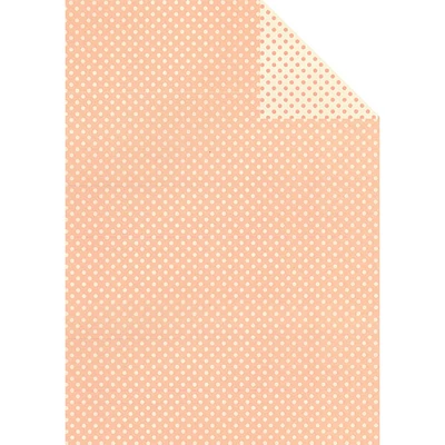 Tassotti decoupage papir - obostrane točkice, roza