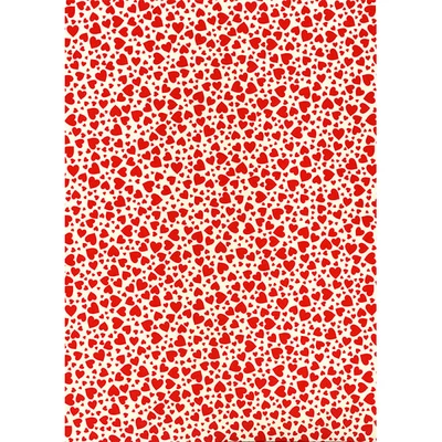 Tassotti decoupage papir - crvena srca