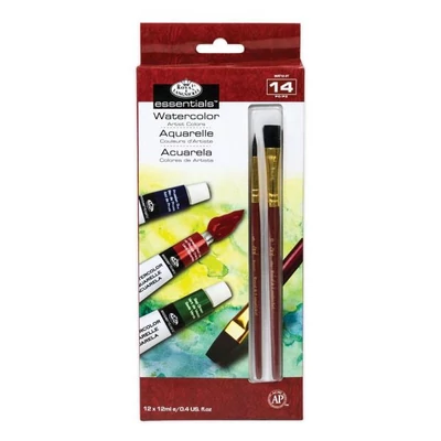 Royal &amp; Langnickel set za slikanje vodenim bojama, 14 komada, 12x12 ml
