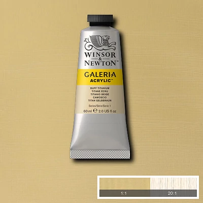 Winsor&amp;Newton Galeria akrilna boja, 60 ml - 060, buff titanium