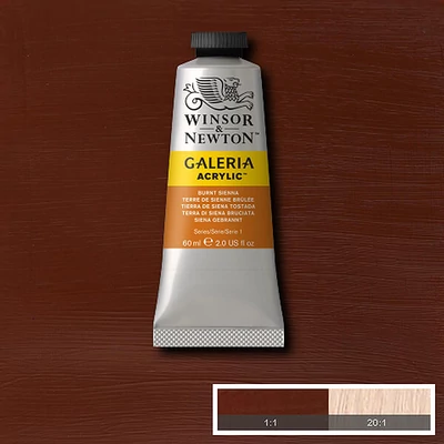 Winsor&amp;Newton Galeria akrilna boja, 60 ml - 074, burnt sienna