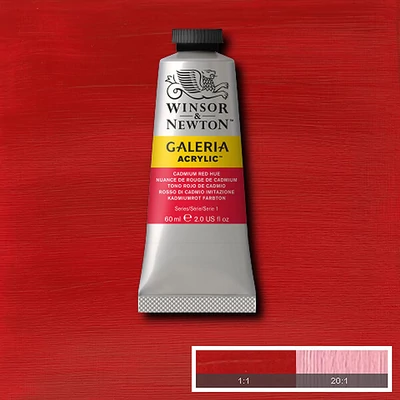 Winsor&amp;Newton Galeria akrilna boja, 60 ml - 095, cadmium red hue