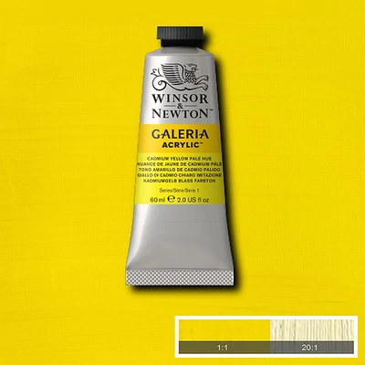 Winsor&amp;Newton Galeria akrilna boja, 60 ml - 114, cadmium yellow pale hue