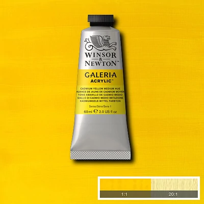 Winsor&amp;Newton Galeria akrilna boja, 60 ml - 120, cadmium yellow medium hue