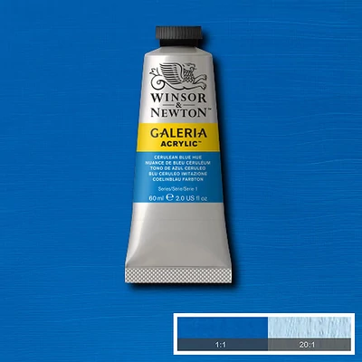 Winsor&amp;Newton Galeria akrilna boja, 60 ml - 138, cerulean blue hue