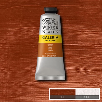 Winsor&amp;Newton Galeria akrilna boja, 60 ml - 214, copper