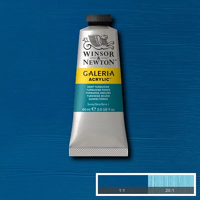 Winsor&amp;Newton Galeria akrilna boja, 60 ml - 232, deep turquoise