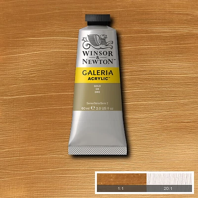 Winsor&amp;Newton Galeria akrilna boja, 60 ml - 283, gold