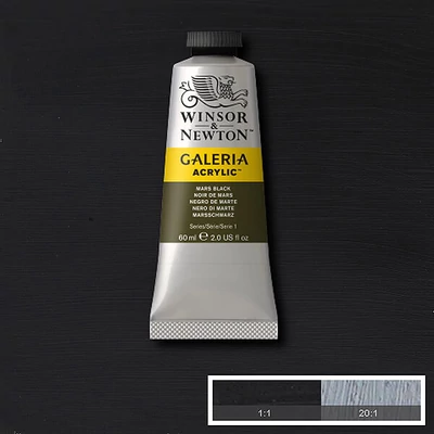 Winsor&amp;Newton Galeria akrilna boja, 60 ml - 386, mars black