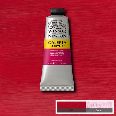 Winsor&amp;Newton Galeria akrilna boja, 60 ml - 502, permanent rose