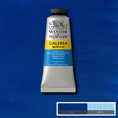Winsor&amp;Newton Galeria akrilna boja, 60 ml - 535, process cyan