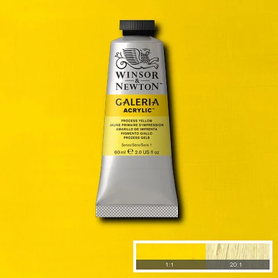 Winsor&amp;Newton Galeria akrilna boja, 60 ml - 537, process yellow