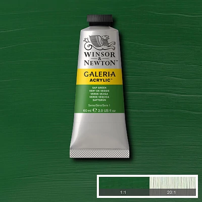 Winsor&amp;Newton Galeria akrilna boja, 60 ml - 599, sap green