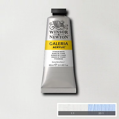 Winsor&amp;Newton Galeria akrilna boja, 60 ml - 644, titanium white