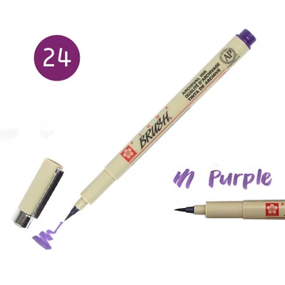 Sakura Pigma Brush kist filc- purple