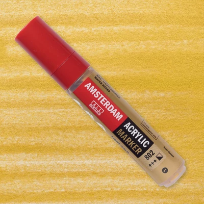 Talens Amsterdam akrilni flomaster, L - 802, light gold