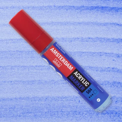 Talens Amsterdam akrilni flomaster, L - 504, ultramarine