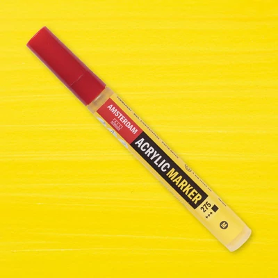 Talens Amsterdam akrilni flomaster, M - 275, primary yellow