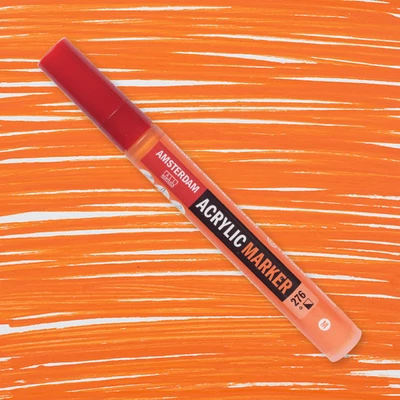 Talens Amsterdam akrilni flomaster, M - 276, azo orange