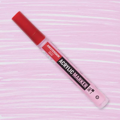 Talens Amsterdam akrilni flomaster, M - 361, light rose