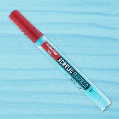 Talens Amsterdam akrilni flomaster, M - 551, sky blue light