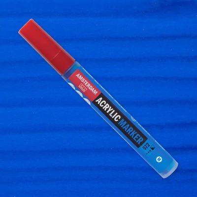 Talens Amsterdam akrilni flomaster, M - 572, primary cyan