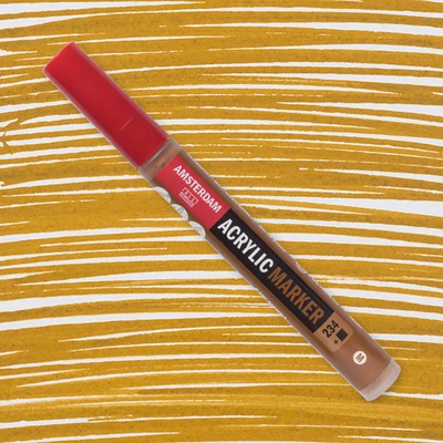 Talens Amsterdam akrilni flomaster, M - 234, raw sienna