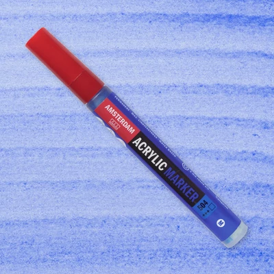Talens Amsterdam akrilni flomaster, M - 504, ultramarine