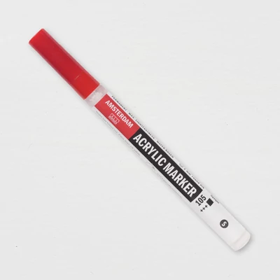 Talens Amsterdam akrilni flomaster, S - 105, titanium white