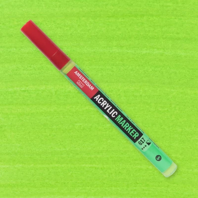 Talens Amsterdam akrilni flomaster, S - 617, yellowish green