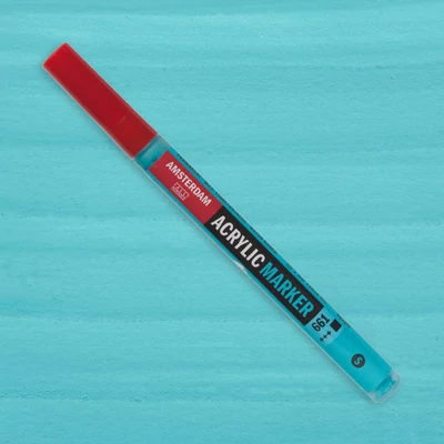Talens Amsterdam akrilni flomaster, S - 661, turquoise green