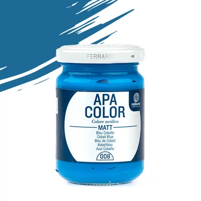 APA Color akrilna boja, 150 ml - 08, cobalt blue