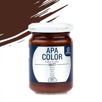 APA Color akrilna boja, 150 ml - 17, brown