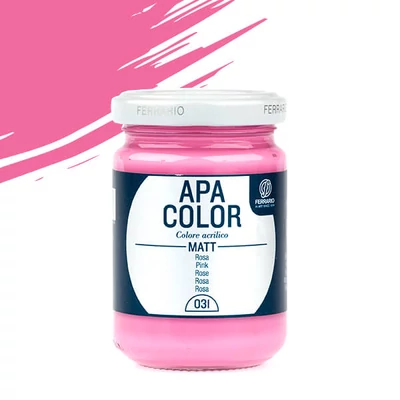 APA Color akrilna boja, 150 ml - 31, pink