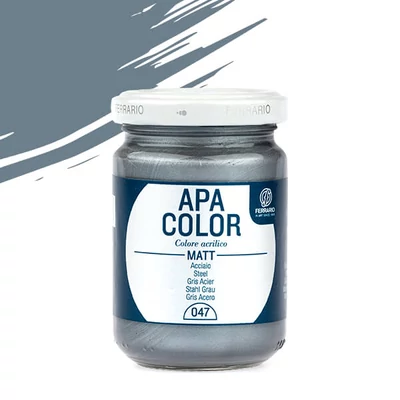 APA Color akrilna boja, 150 ml - 47, steel