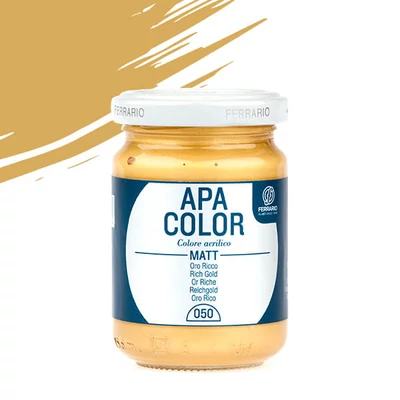 APA Color akrilna boja, 150 ml - 50, rich gold
