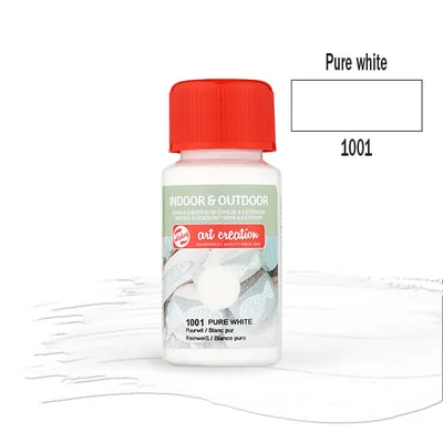 Art Creation Indoor&Outdoor akrilna boja, 50 ml - 1001 Pure white