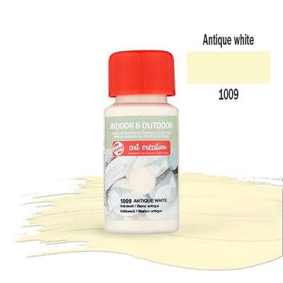 Art Creation Indoor&Outdoor akrilna boja, 50 ml - 1009 Antique white