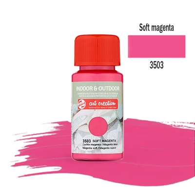 Art Creation Indoor&amp;Outdoor akrilna boja, 50 ml - 3503 Soft magenta
