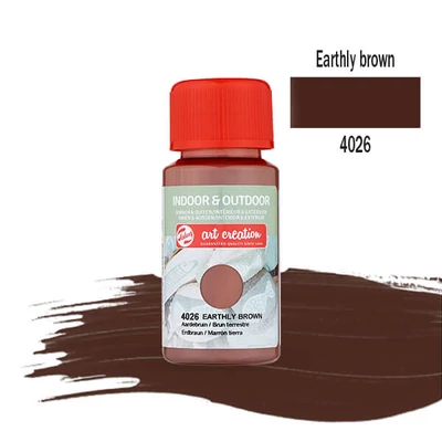 Art Creation Indoor&Outdoor akrilna boja, 50 ml - 4026 Earthly brown