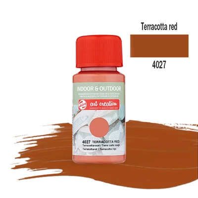 Art Creation Indoor&Outdoor akrilna boja, 50 ml - 4027 Terracotta red