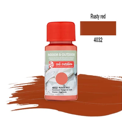 Art Creation Indoor&Outdoor akrilna boja, 50 ml - 4032 Rusty red