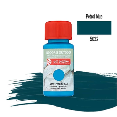 Art Creation Indoor&amp;Outdoor akrilna boja, 50 ml - 5032 Petrol blue